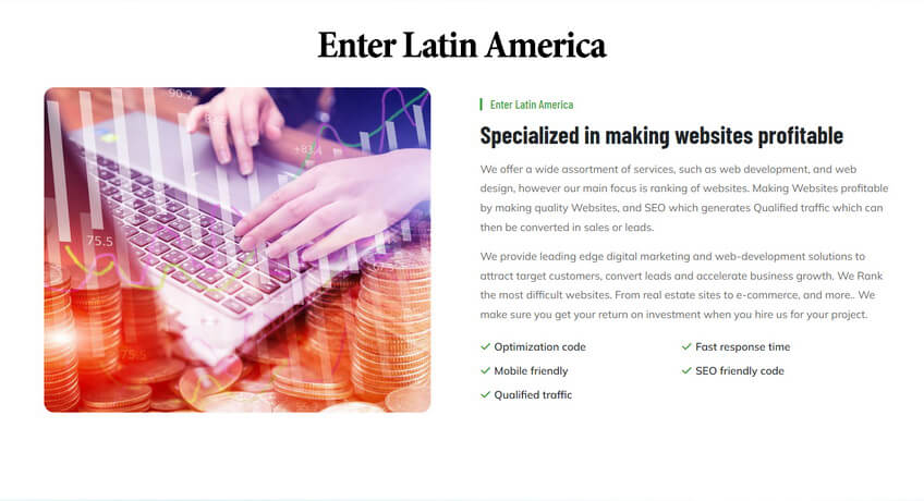 enter latin america